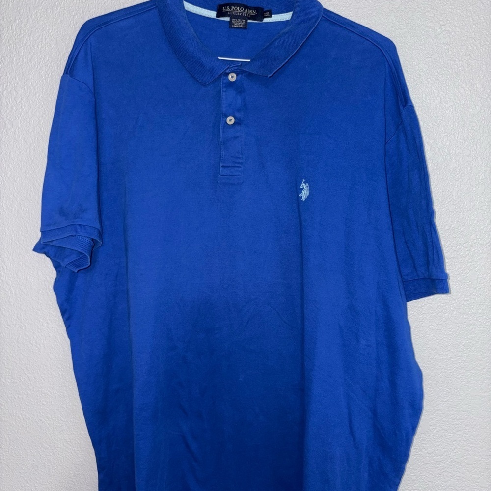 US Polo Assn Luxury Feel Polo Shirt Size XXL